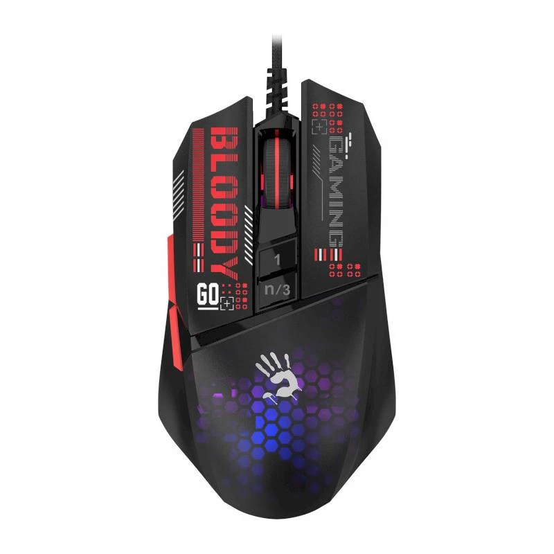 Мышь A4Tech Bloody W60 Max Mini Honeycomb Honeycomb Black