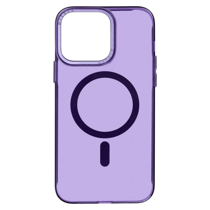 Чехол для мобильного телефона Armorstandart Y23 MagSafe Apple iPhone 14 Pro Transparent Purple (ARM68332) (UA)