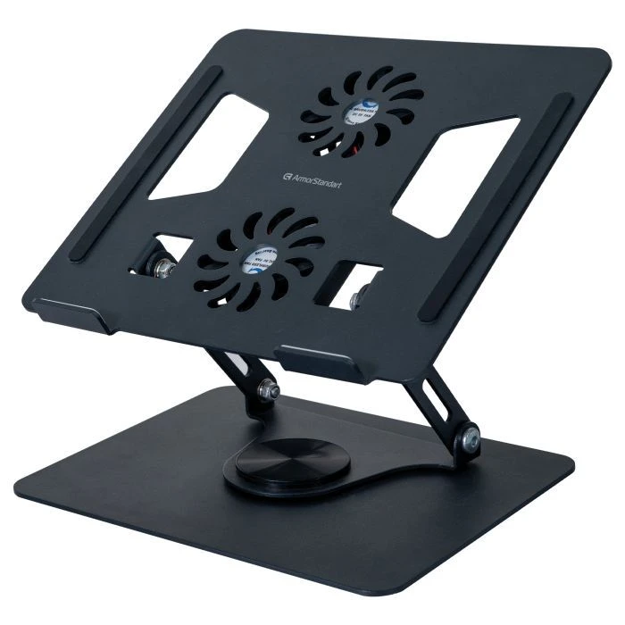 Підставка Підставка для ноутбука Armorstandart Comfort+ H31 Aluminum Graphite (ARM77740) (UA)