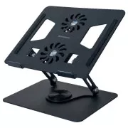 Підставка для ноутбука Armorstandart Comfort+ H31 Aluminum Graphite (ARM77740) (UA)