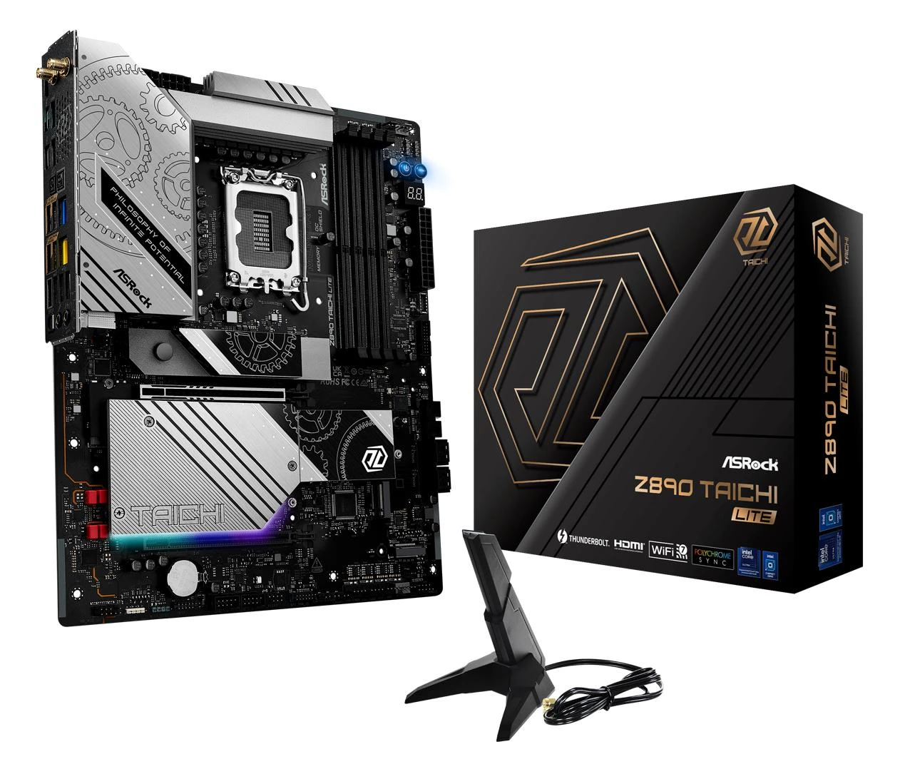 Материнська плата ASRock Z890 Taichi Lite (4710483949692) EU