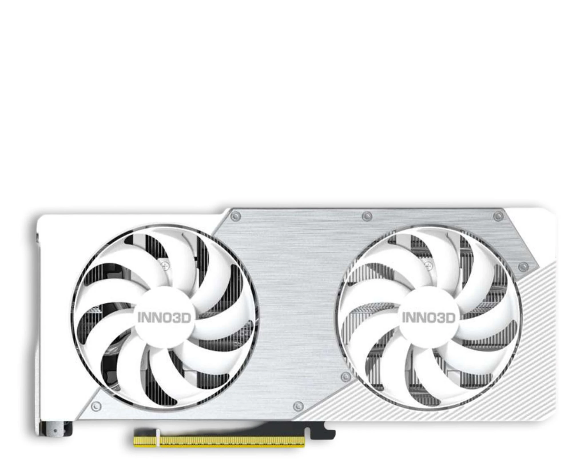 Відеокарта INNO3D GeForce RTX 5060 Ti Twin X2 OC White 16GB GDDR7 DLSS4 (N506T2-16D7X-191073W) EU