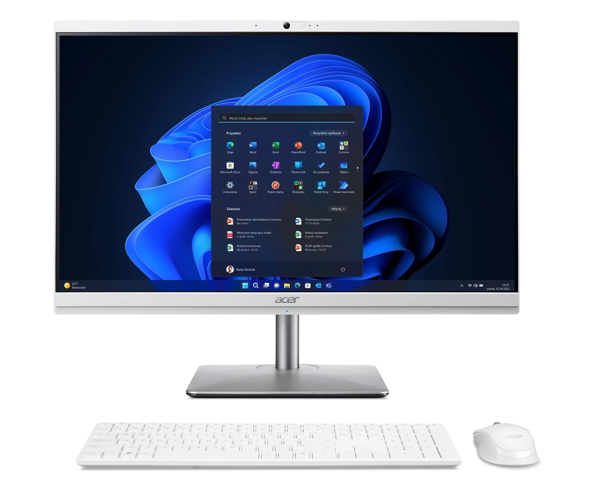 Компьютер Acer Aspire C24 Ultra 7-155U/16GB/1TB/Win11PX (C24-195ES || DQ.BM5EP.002) EU