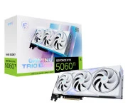 MSI GeForce RTX 5060 Ti Gaming Trio OC White 16GB GDDR7 DLSS4 (5060 Ti 16G GAMING TRIO OC WHITE) EU