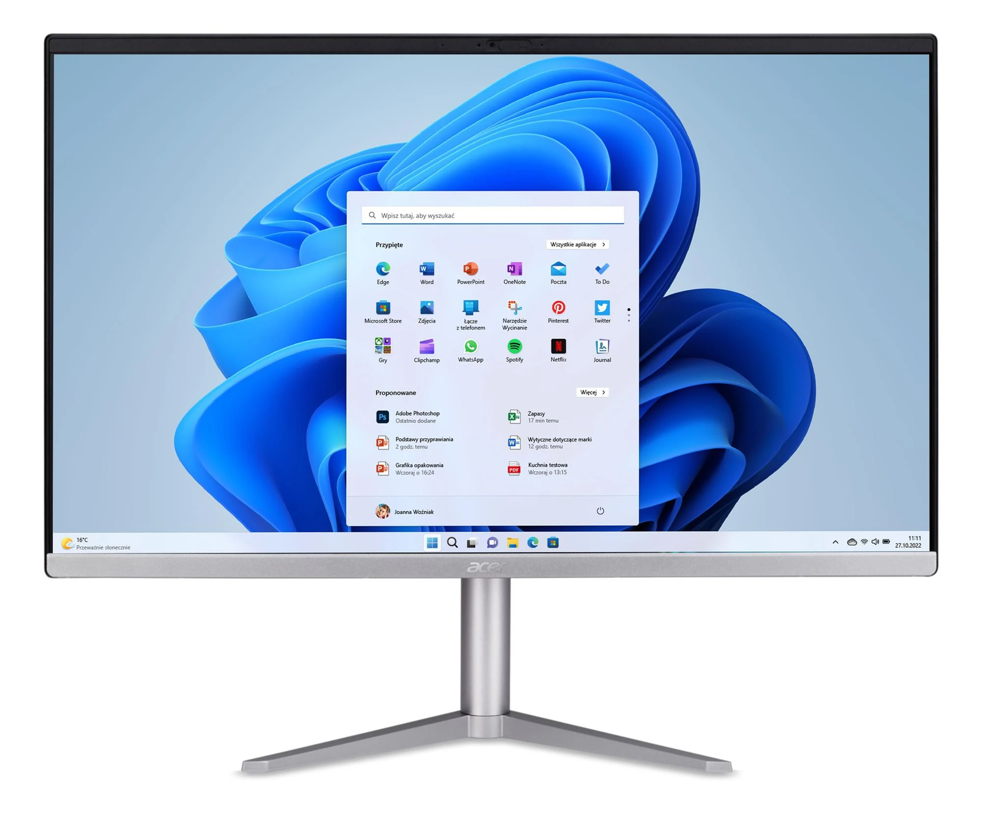 Компьютер Acer Aspire C24 R5-7520U/16GB/512/Win11X (C24-1300 || DQ.BL0EP.003) EU