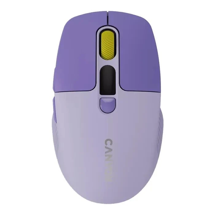 Миша Canyon MW-26 LCD Silent Wireless/Bluetooth Violet (CNS-CMSW26V) (UA)