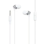 Гарнітура XO EP15 In-ear Metal White (6920680866175)
