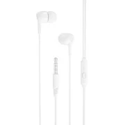 Гарнитура XO EP37 In-ear Earphone White (6920680877898)