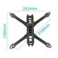 Рама для дрона Hobbyporter 7 дюймів (HP9915.0340) (UA)