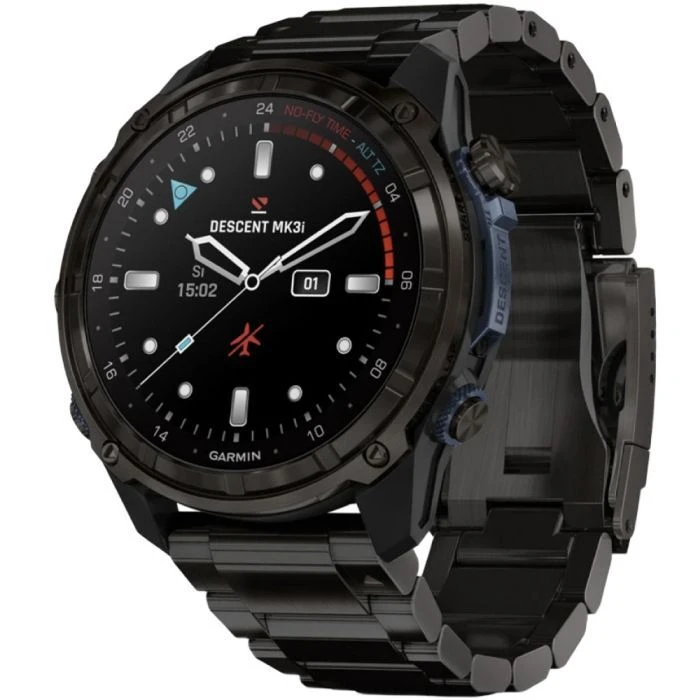 Смарт-годинники Garmin Descent Mk3i, 51mm, Crbn Gry DLC Ti/Ti (010-02752-14) (UA)