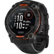 Смарт-годинники Garmin Instinct 3 45mm Solar Black з чорним силіконовим ремінцем (010-02934-40)