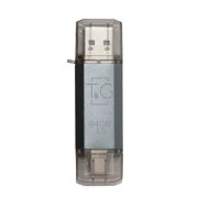 USB 3.0 64GB Type-C T&G 009 Star Series Silver (TG009TC-64GSL3)
