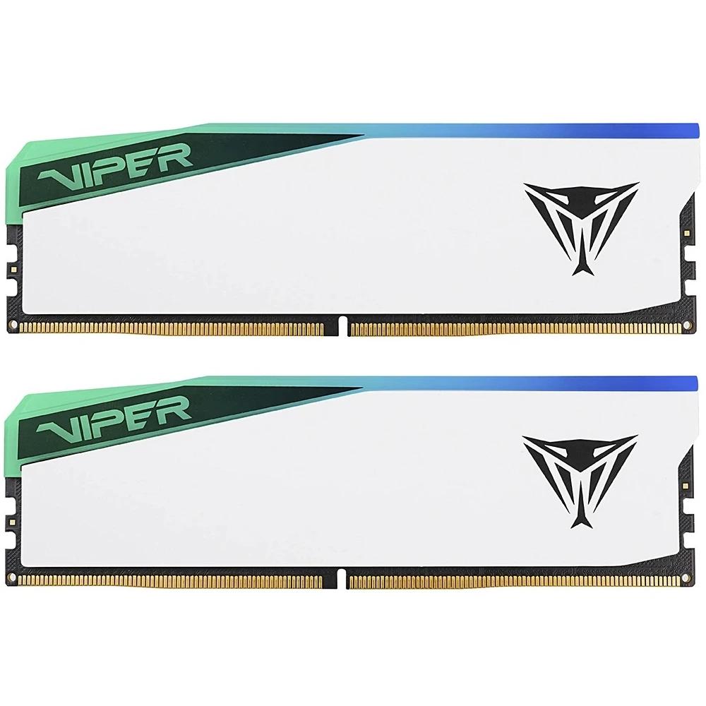 Оперативна пам'ять DDR5 2x16GB/6400 Patriot Viper Elite 5 RGB (PVER532G64C32KW) (UA)
