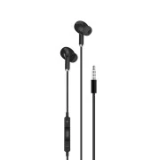 Гарнитура XO EP22 Music Earphone Black (6920680869350)
