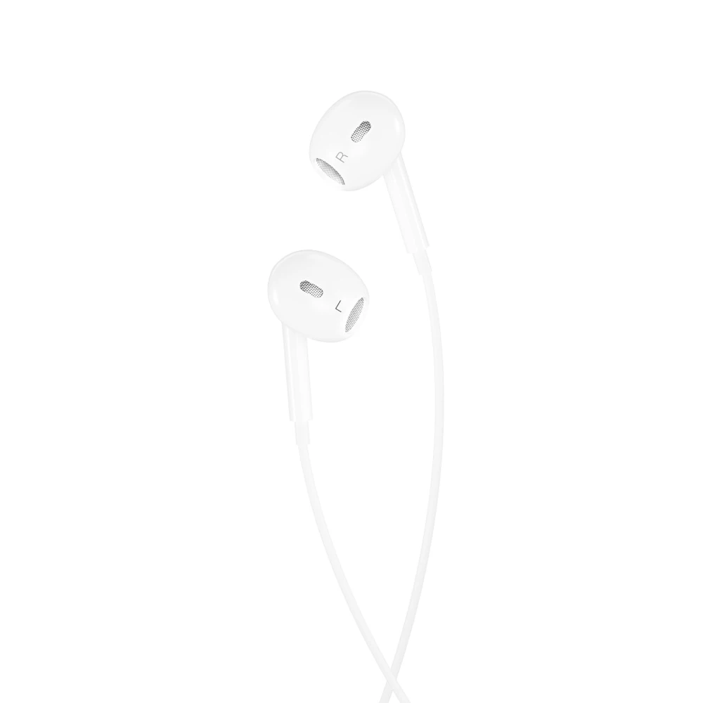 Гарнитура XO EP43 In-ear Earphone White (6920680879175)