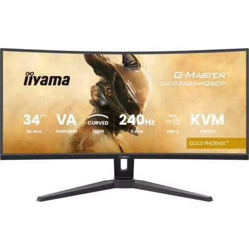 Монітор iiyama GCB3486WQSCP-B1 (UA)