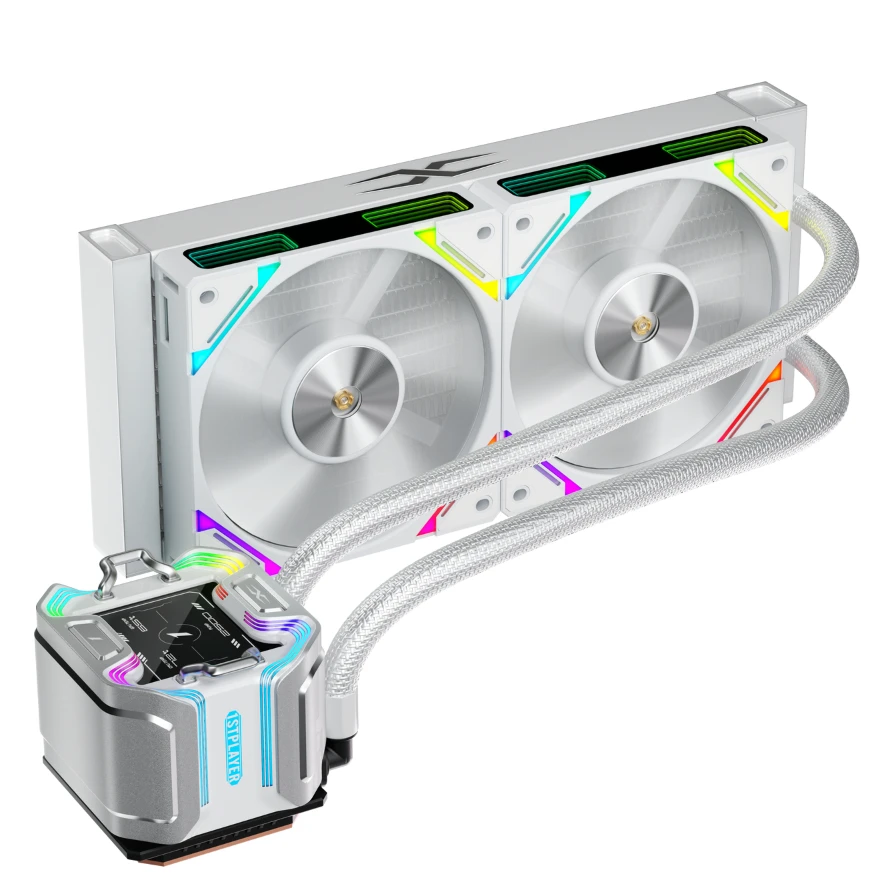 Система водяного охлаждения 1stPlayer X-240 White (X-240-WH) (UA)