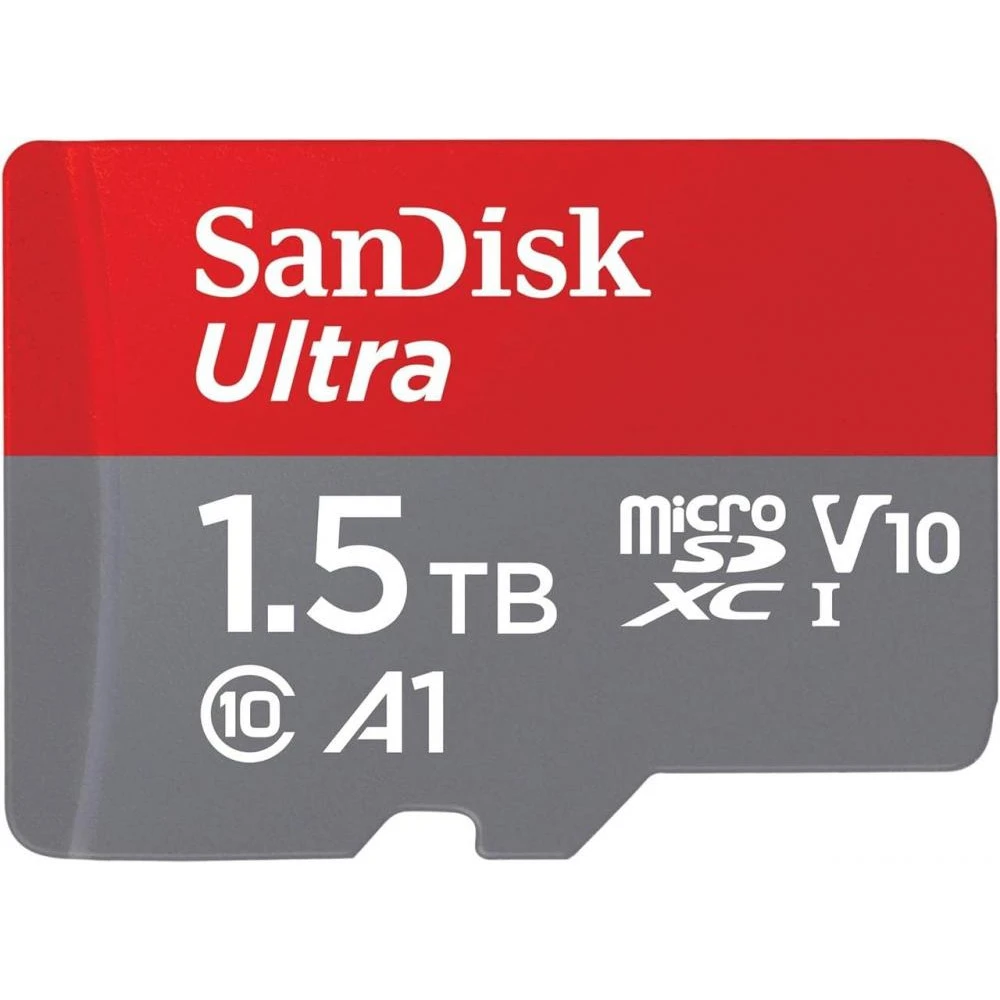 Карта пам'яті SanDisk 1,5 TB microSDXC UHS-I U1 V30 A1 Ultra (SDSQUAC-1T50-GN6MA, SDSQUAC-1T50-GN6MN)