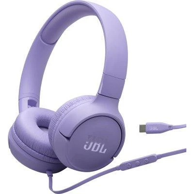 Наушники с микрофоном JBL Tune 520C USB-C Purple (JBLT520CPUR) (UA)