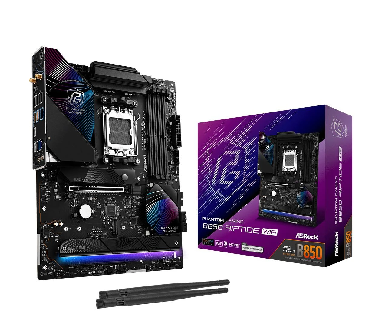 Материнська плата ASRock B850 Riptide WiFi EU