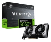 MSI GeForce RTX 5060 Ti Ventus 2X OC Plus 16GB GDDR7 DLSS4 (5060 Ti 16G VENTUS 2X OC PLUS) EU