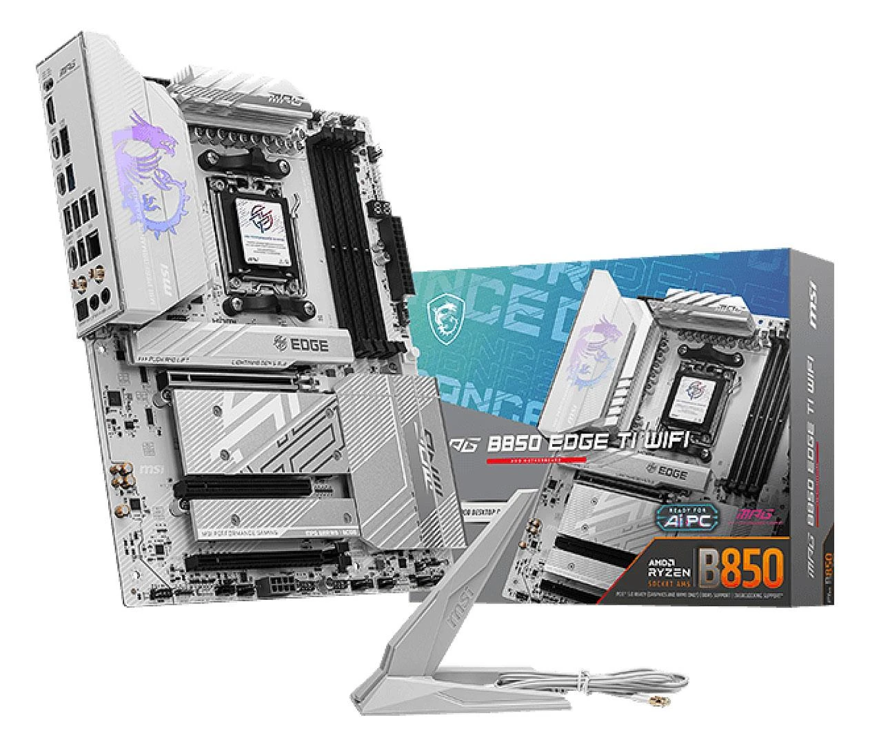 Материнська плата MSI MPG B850 EDGE TI WIFI EU