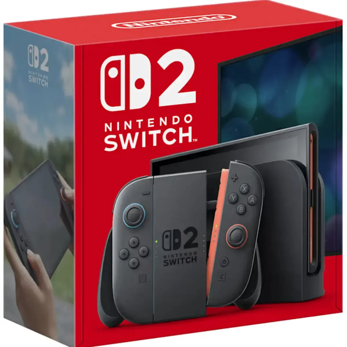 Игровая приставка Портативная игровая приставка Nintendo Switch 2 Black (00045496885816)