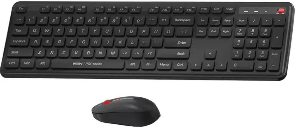 Комплект Комплект Xiaomi MiiiW Keyboard and Mouse Combo Gen 3 PB03 Wireless Black (MW24PB03 Black) (UA)