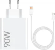Сетевий зарядний пристрій Xiaomi HyperCharge Combo 90W White (BHR07ZBEU)