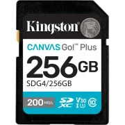 Kingston 256GB SDXC class 10 UHS-I U3 V30 Canvas Go Plus G4 (SDG4/256GB) (UA)