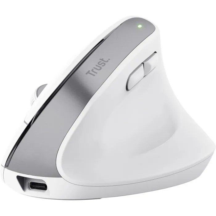 Миша Trust Bayo+ Ergonomic Wireless/Bluetooth White (25399) (UA)