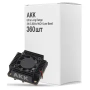 Відеопередавач (VTX) AKK Ultra Long Range 3W 5.8GHz 96CH Low Band упаковка 360 шт (TX3000AC360) (UA)