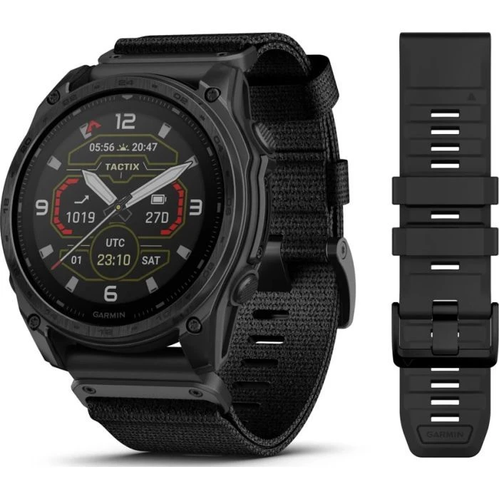 Смарт-часы Garmin Tactix 8 Standard, Solar 51mm, GPS смарт-годинник (010-03407-01) (UA)