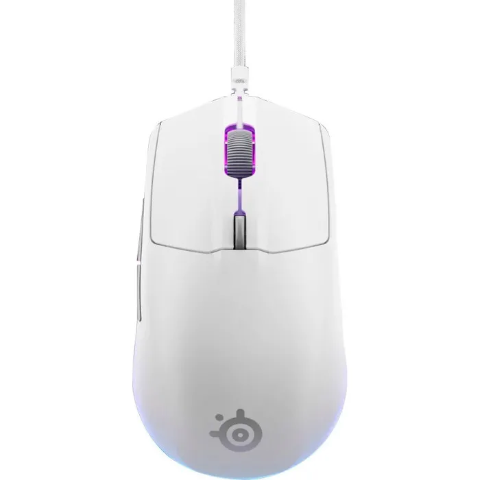 Миша SteelSeries Rival 3 Gen 2 RGB White (62516) (UA)
