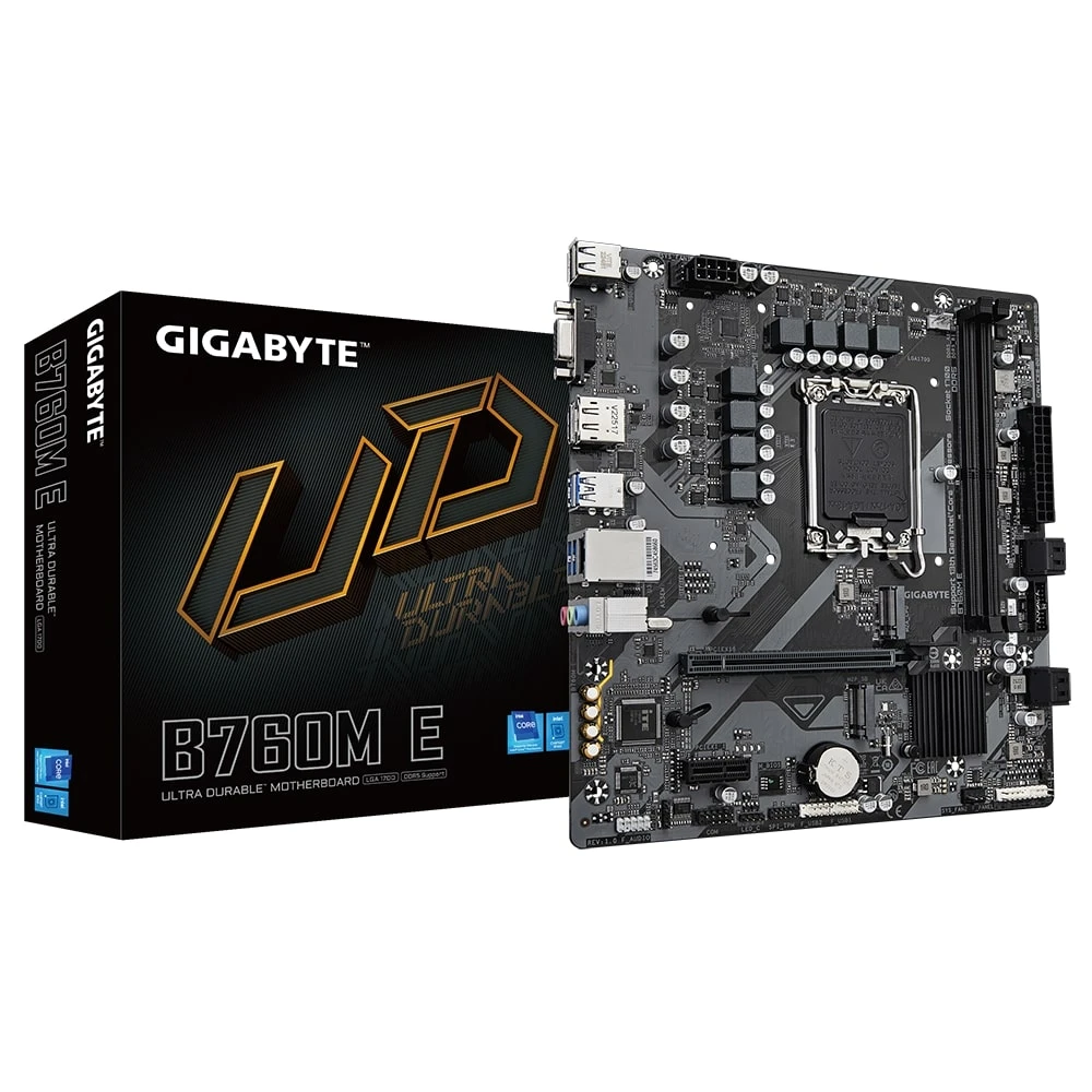 Материнська плата Gigabyte B760M E Socket 1700