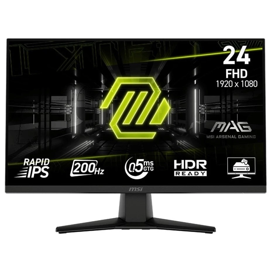 Монітор MSI 23.8 MAG 242F IPS Black 200Hz (9S6-3BC51T-001) (UA)