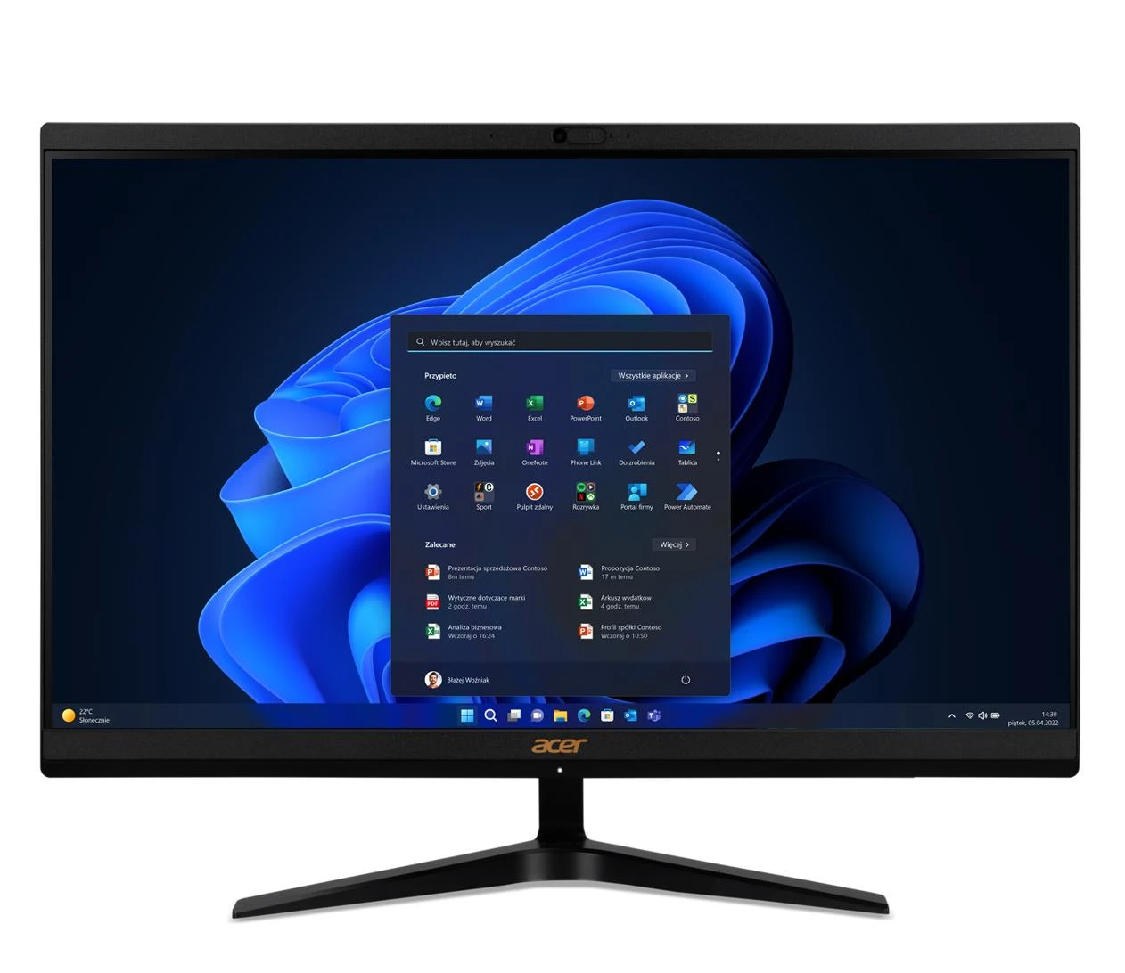 Комп'ютер Acer Aspire C27 i5-12450/32GB/512/Win11PX (C27-1800 || DQ.BM3EP.003) EU