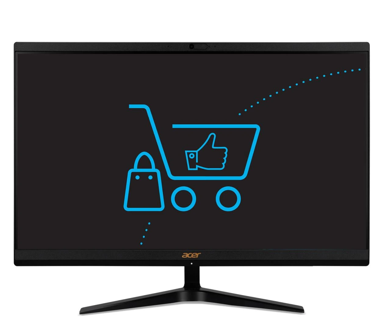 Компьютер Acer Aspire C27 i5-12450/8GB/512 (C27-1800 || DQ.BM3EP.003) EU