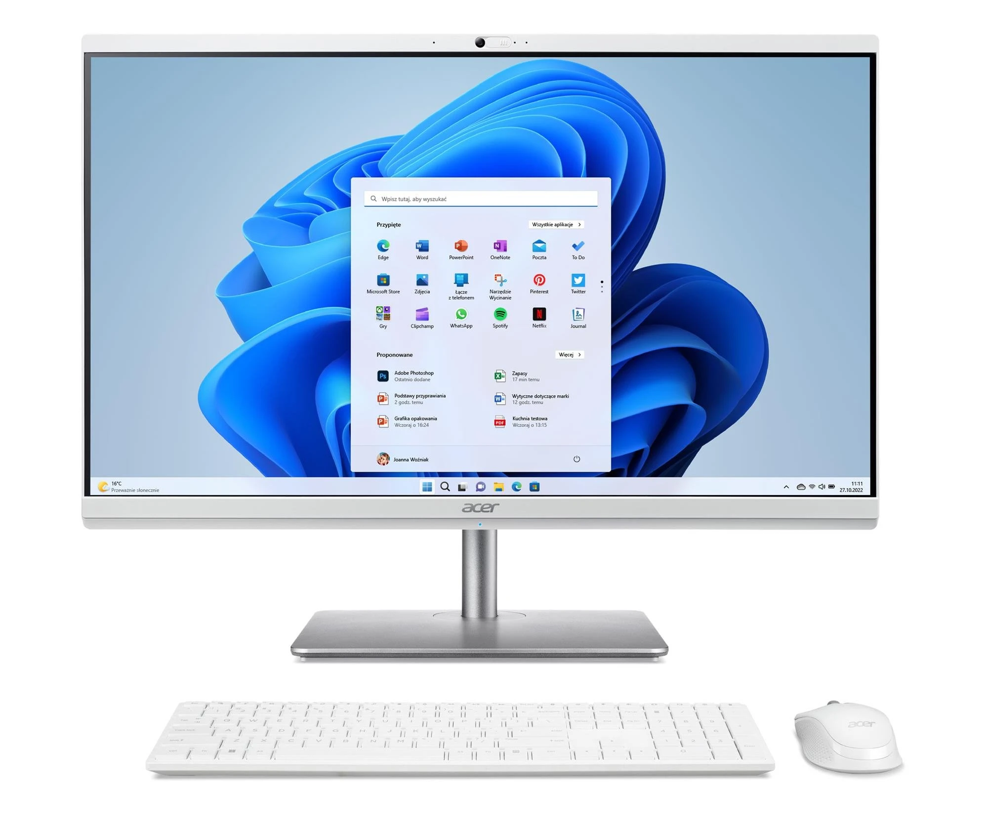 Комп'ютер Acer Aspire C27 Ultra 5-125U/32GB/1TB/Win11X (C27-195ES || DQ.BMFEP.003) EU