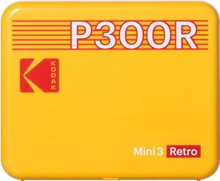 Принтер Kodak Mini 3 Retro 4PASS Portable Photo Printer 3 x 3 Plus 60 Sheets (0192143003373) (EU)