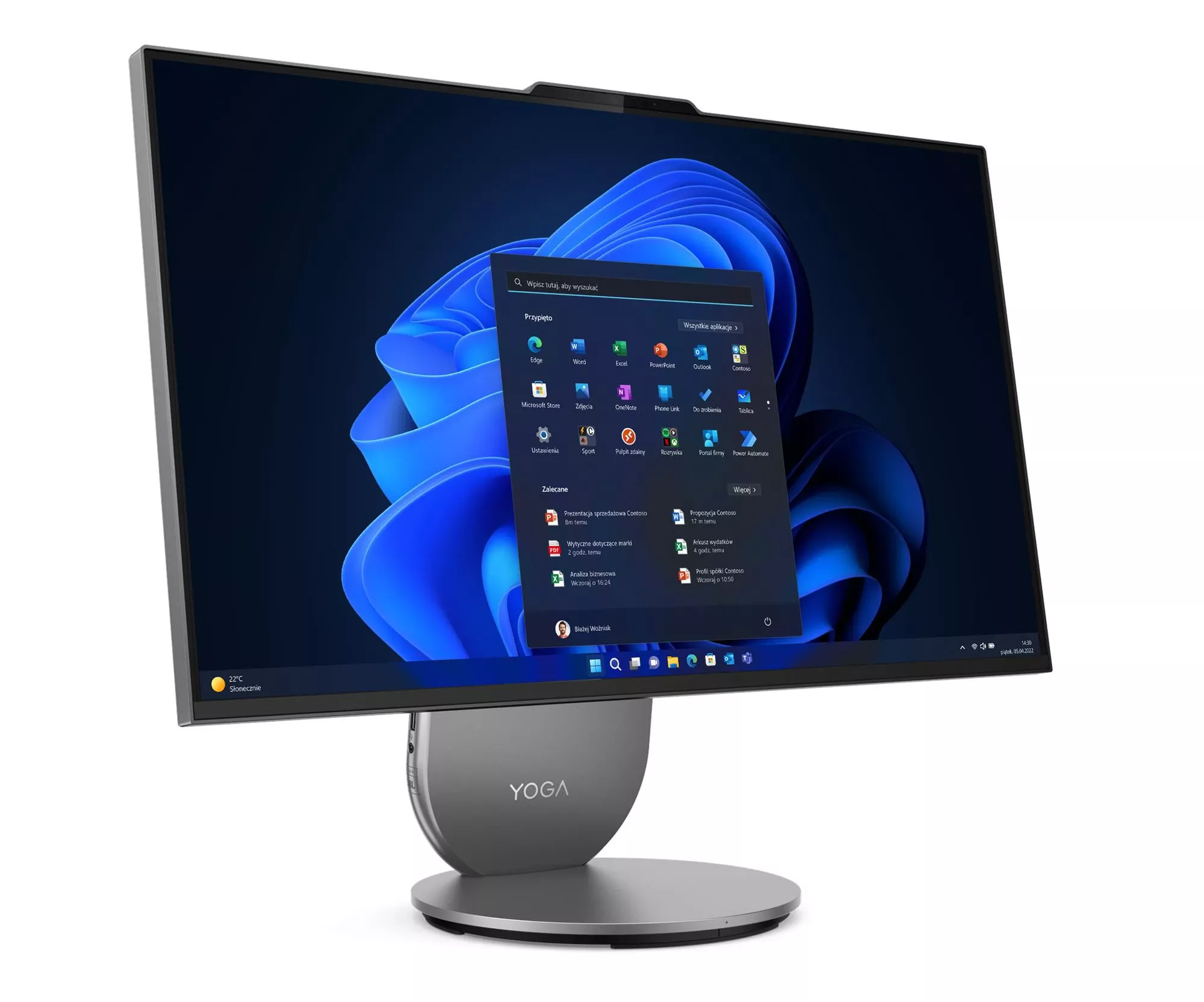 Комп'ютер Lenovo Yoga AIO 27 Ultra 5-125H/16GB/1TB/Win11P (F0J2001HPB) EU