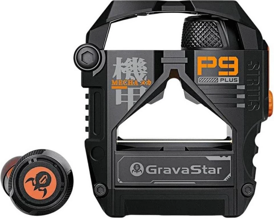 Навушники Gravastar Sirius Plus BT 5.3 Black (GSP9PLUS_BLK) (UA)