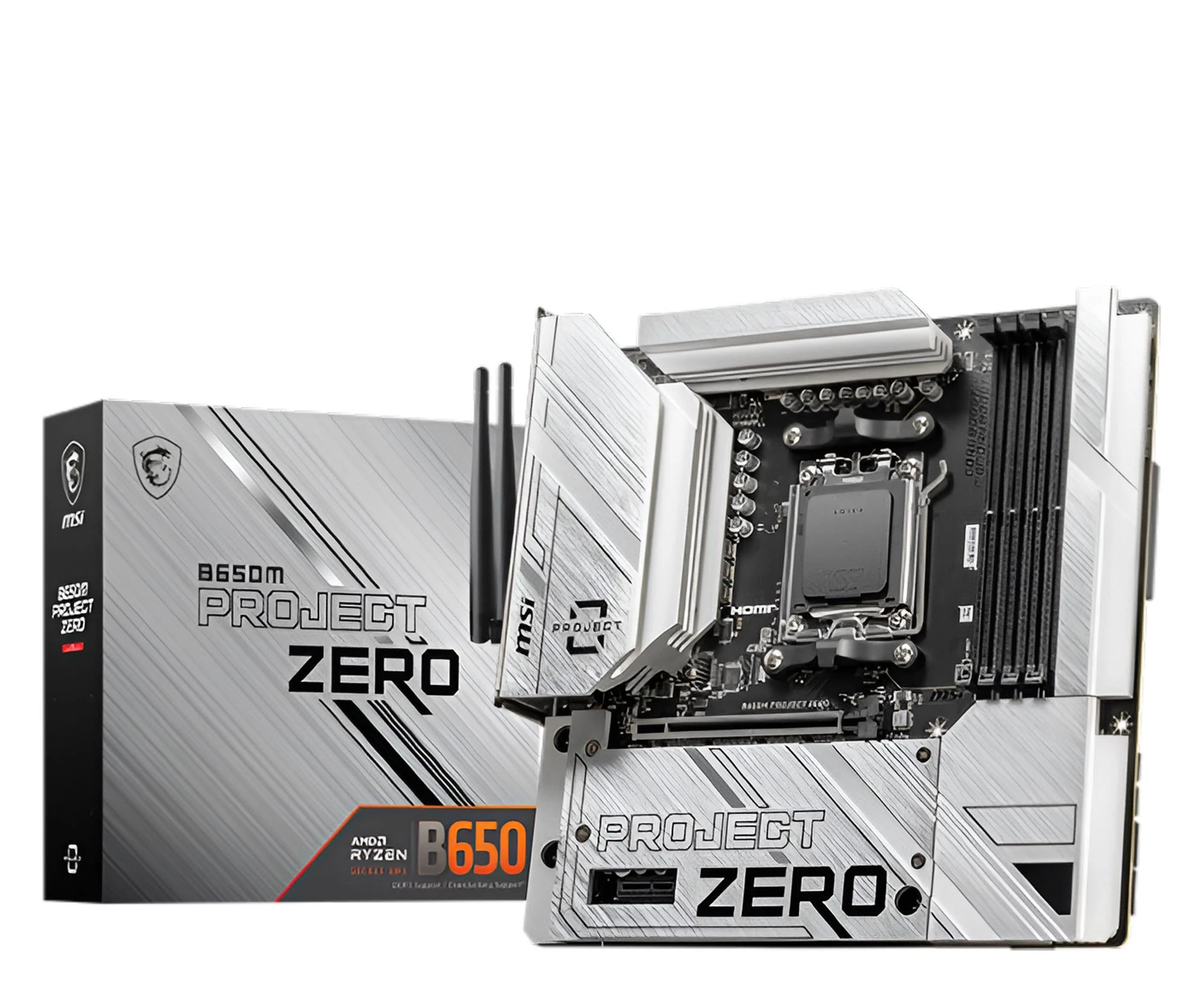 Материнська плата MSI B650M PROJECT ZERO EU