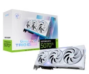 MSI GeForce RTX 5070 Ti Gaming Trio OC White 16GB GDDR7 DLSS4 (5070 Ti 16G GAMING TRIO OC WHITE) EU