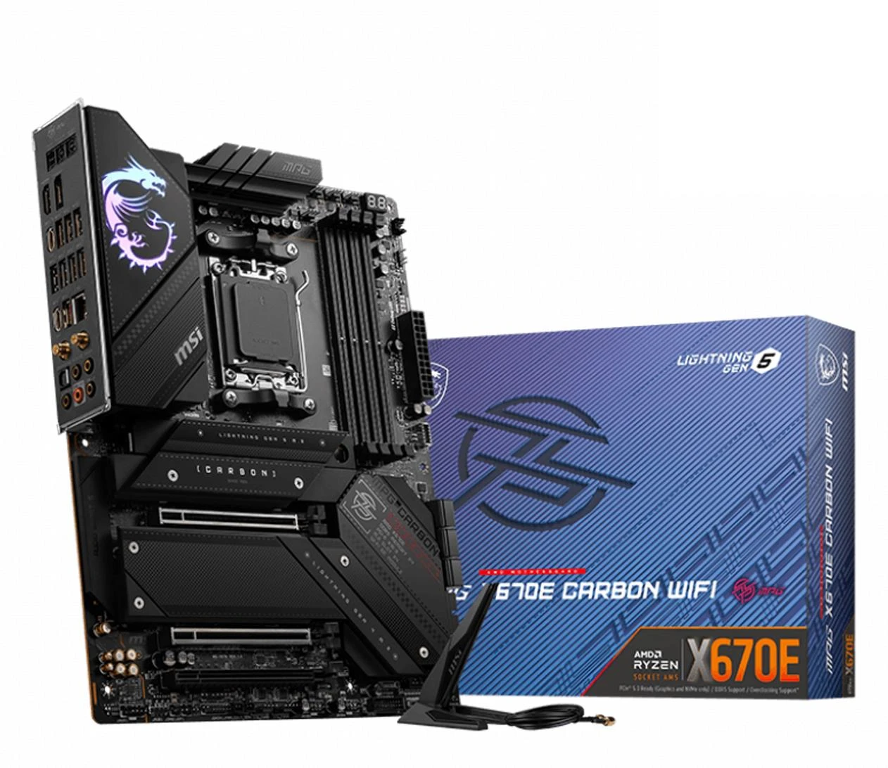 Материнська плата MSI MPG X670E CARBON WIFI EU