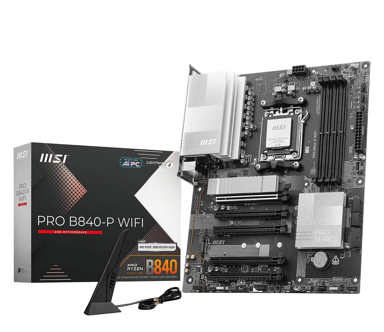 Материнська плата MSI PRO B840-P WIFI EU