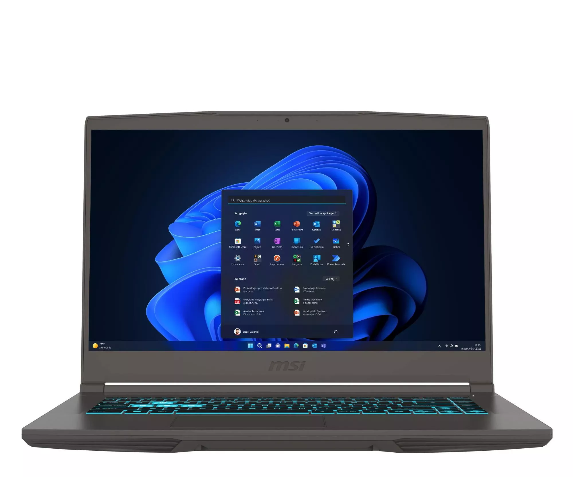 Ноутбук MSI Thin A15 Ryzen 5-7535HS/16GB/512/Win11X RTX4060 144Hz (Thin A15 | B7VF-460XPL)