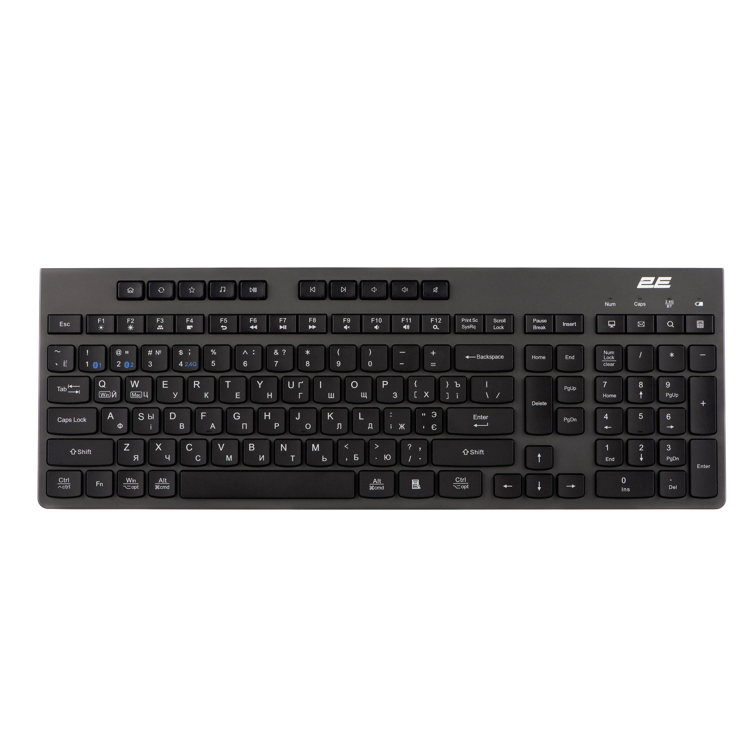 Клавиатура 2E KS280 120key (2E-KS280WBGR_AK) (UA)