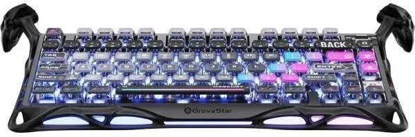 Клавиатура Gravastar Mercury K1 Pro TKL Black (GSK1PRO_CMBLK) (UA)