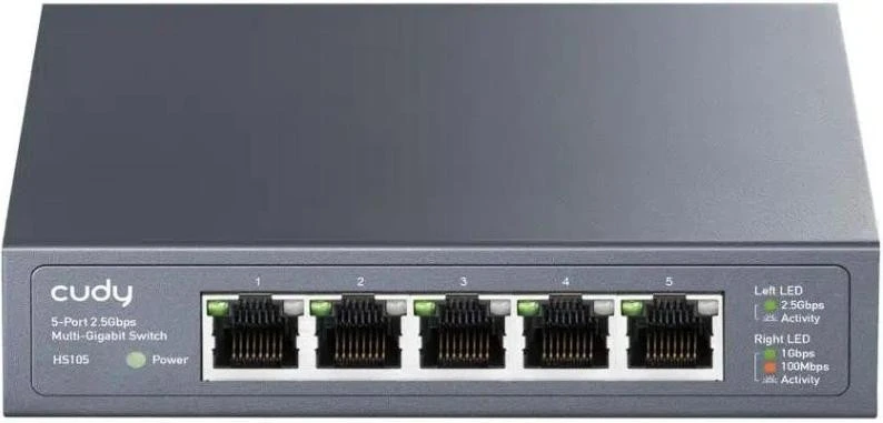 Комутатор неуправлюваний Cudy HS105 (HS105_EU_V1.0)